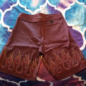 Von Dutch board shorts.